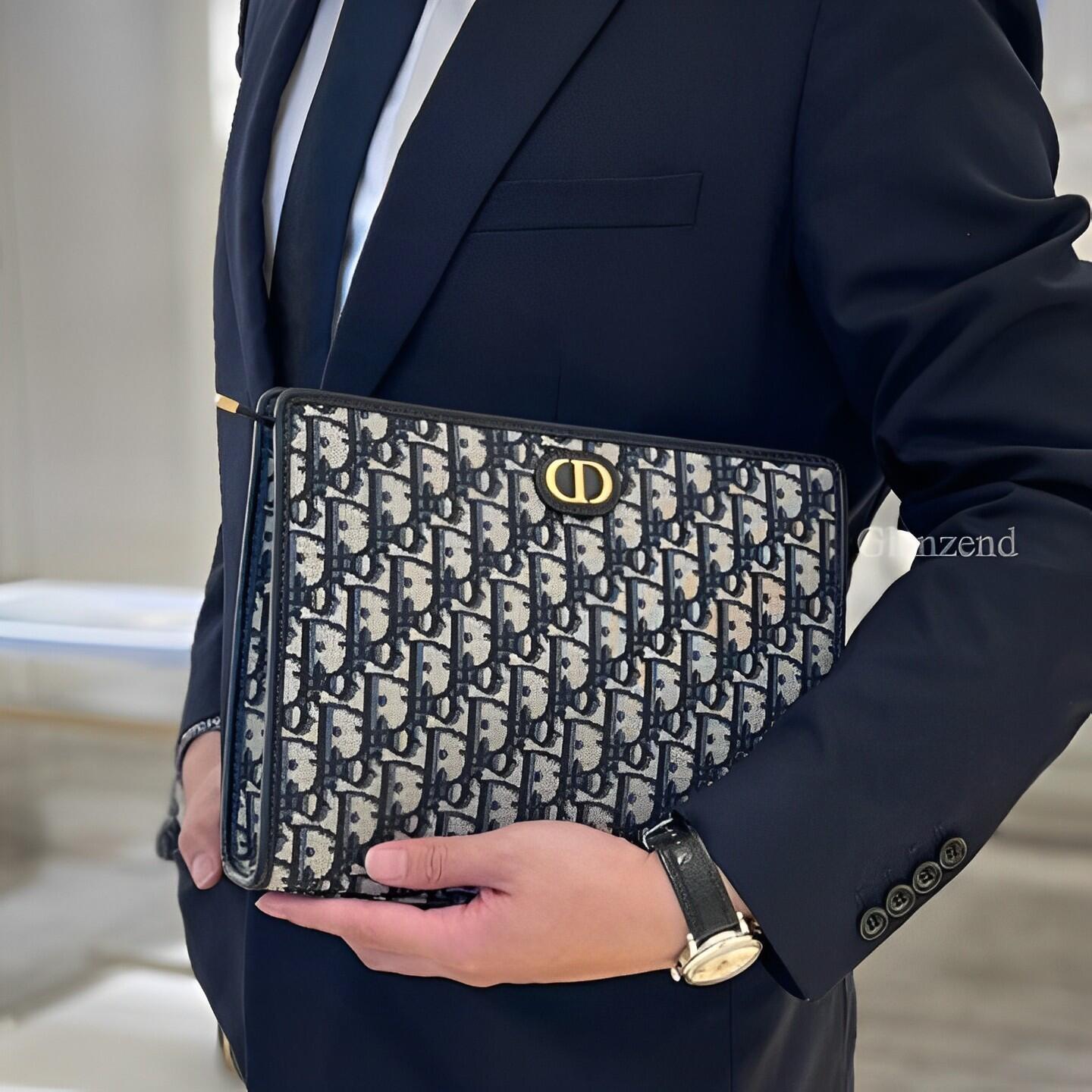 ★大人気★【Dior】《30 MONTAIGNE》オブリーク クラッチバッグ